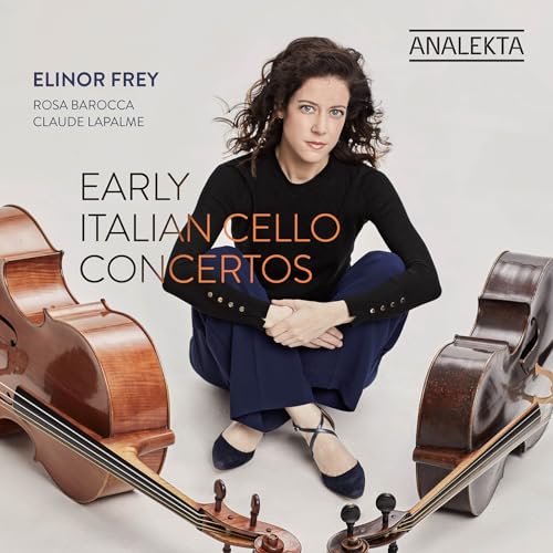ELINOR FREY - EASY ITALIAN CELLO CONCERTOS - CD image 1