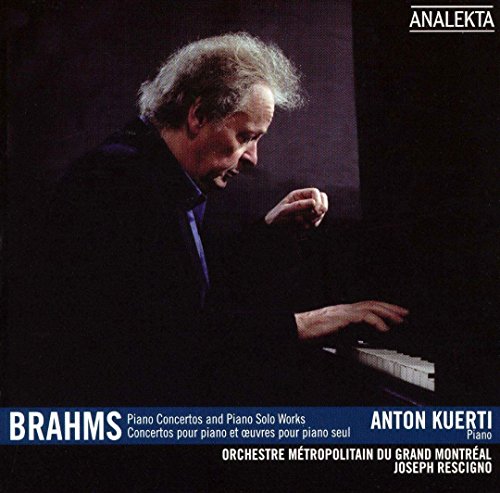 Anton Kuerti - Brahms Piano Concertos and Piano Solo Works - CD image 1