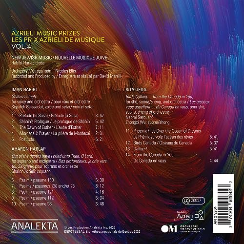 ORCHESTRE METROPOLIT - NEW JEWISH MUSIC VOL. 4 - HABI - CD image 2