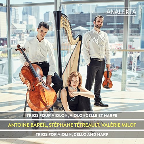 Antoine Bareil - Trios Pour Violon, Violoncelle Et Harpe - CD image 1