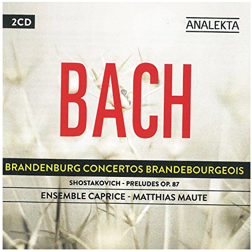 Ensemble Caprice - Bach: Brandenburg Concertos - CD image 1