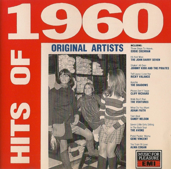 Various - Hits Of 1960 - Used CD image 1