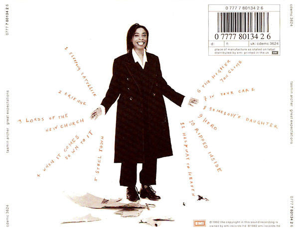 Tasmin Archer - Great Expectations - Used CD image 2