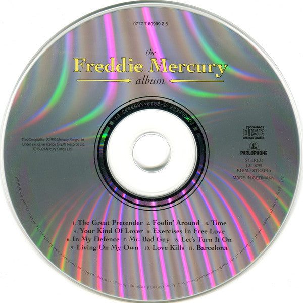 Freddie Mercury - Album - Used CD image 3