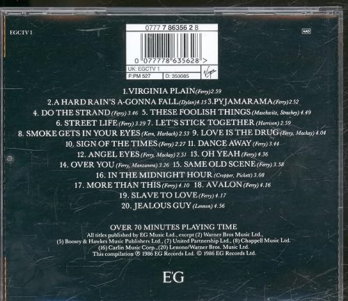 Bryan Ferry - Street Life - 20 Great Hits - Compact Disc image 2