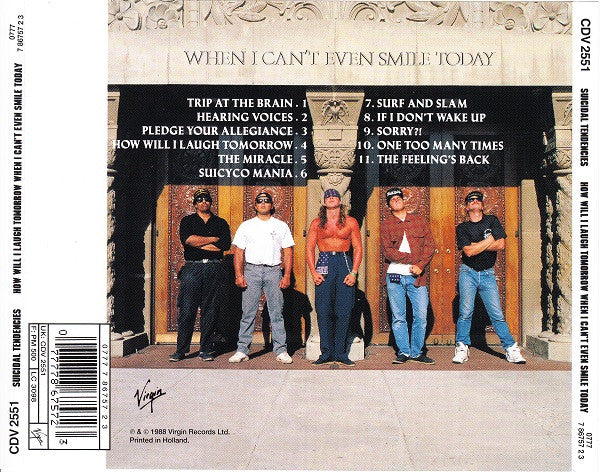 Suicidal Tendencies - How Will I Laugh Tomorrow When I Can't Even Smile image 3