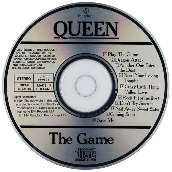 Queen - Game - Used CD image 3