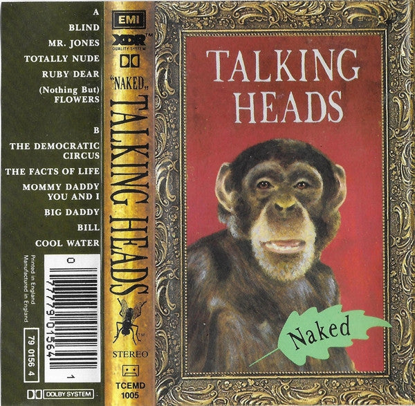 Talking Heads - Naked - Used Cassette image 2