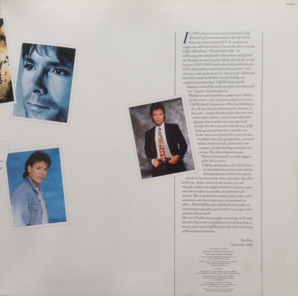 Cliff Richard - Private Collection (1979 - 1988) - Used Vinyl Record image 4