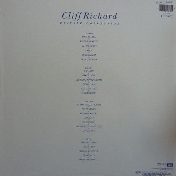 Cliff Richard - Private Collection (1979 - 1988) - Used Vinyl Record image 7
