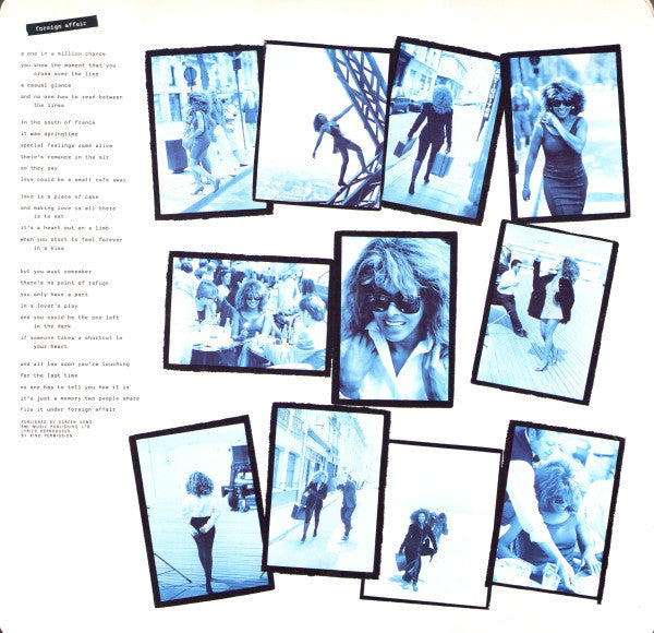 Tina Turner - Foreign Affair - Used Vinyl Record image 3