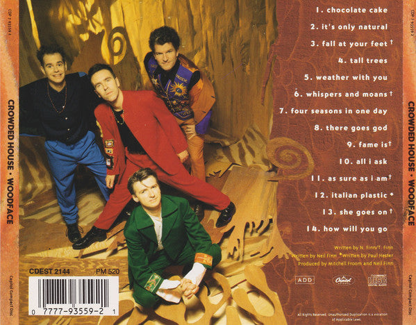 Crowded House - Woodface - Used CD image 7