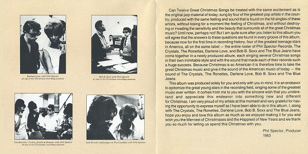 Phil Spector - A Christmas Gift For You From - Used CD image 4