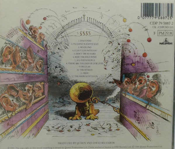 Queen - Innuendo - Used CD image 4