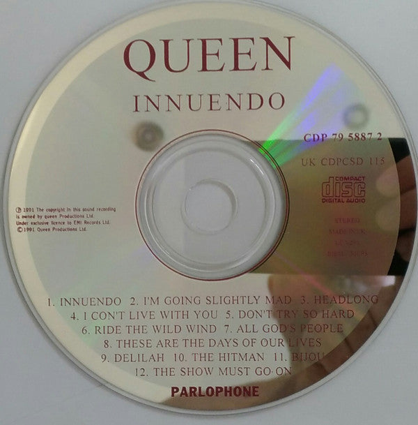 Queen - Innuendo - Used CD image 5