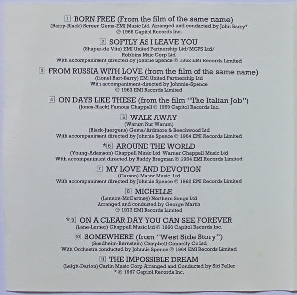 Matt Monro - Very Best Of - CD image 4