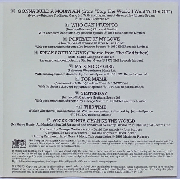 Matt Monro - Very Best Of - CD image 5