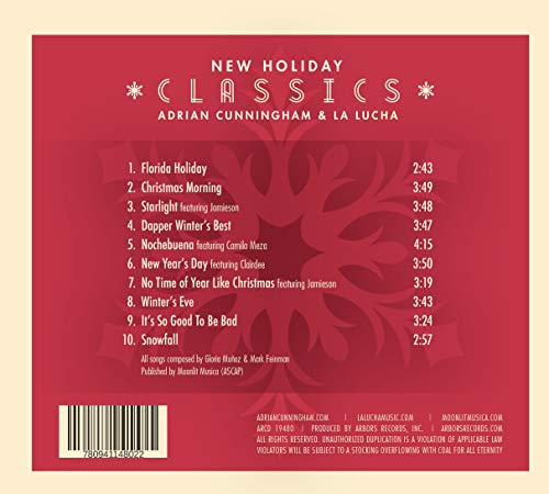 ADRIAN CUNNINGHAM & - NEW HOLIDAY CLASSICS - CD image 3
