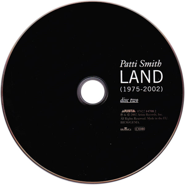 Patti Smith - Land (1975-2002) - CD image 10
