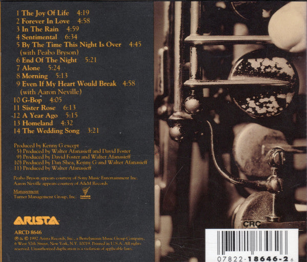 Kenny G - Breathless - CD image 7