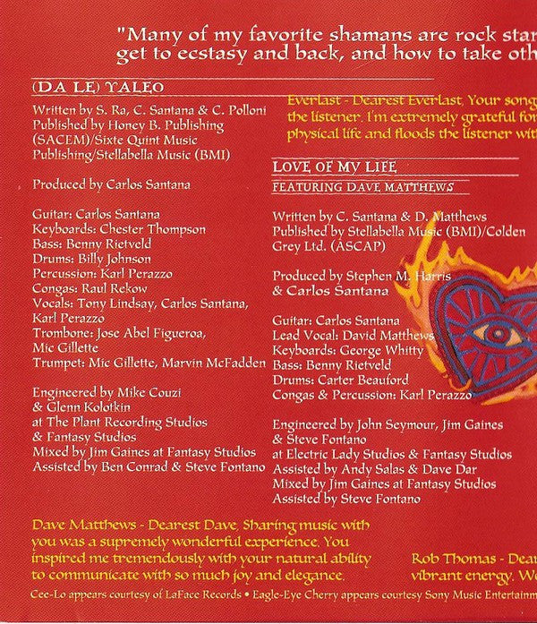 Santana - Supernatural - CD image 4