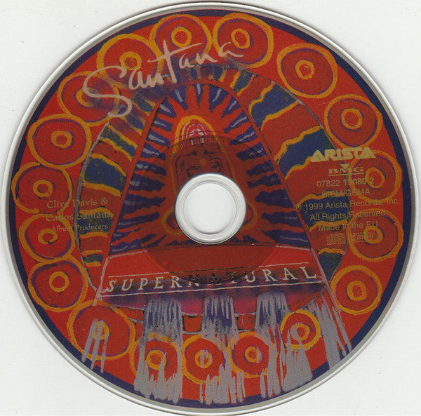 Santana - Supernatural - CD image 2