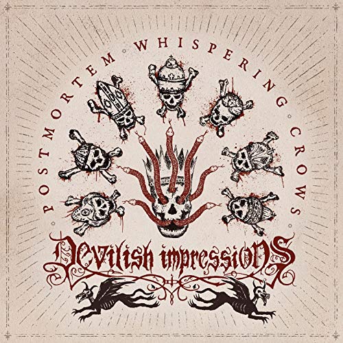Devilish Impressions - Post Mortem Whispering Crows - CD image 1