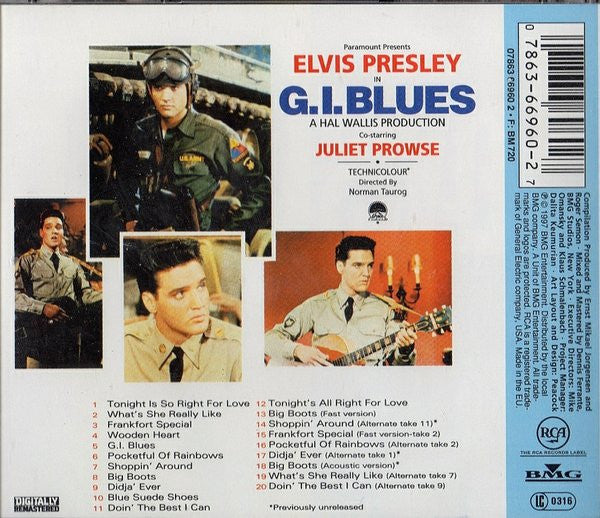 Elvis Presley - G. I. Blues - Used CD image 2
