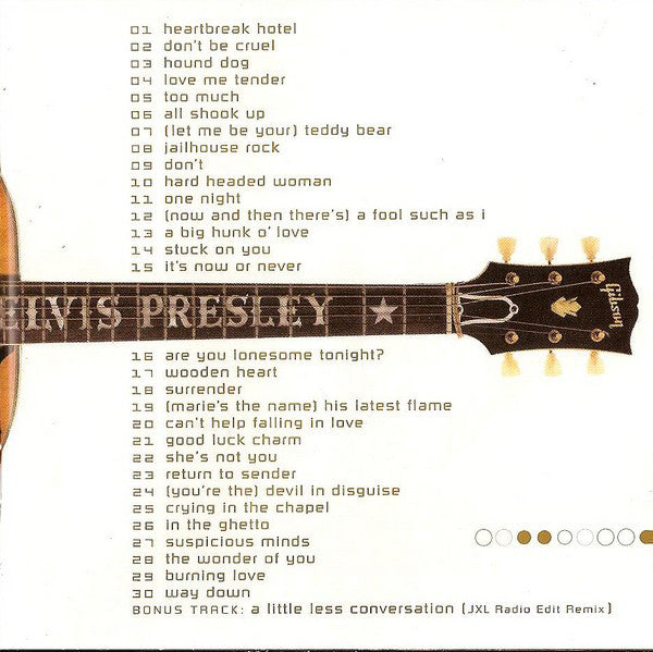 Elvis Presley - ELV1S 30 #1 Hits - Used CD image 10