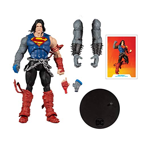 DC BUILD-A 7IN FIGUR - Mft Dc Dm Baf Superman - COLLECTIBLES image 6