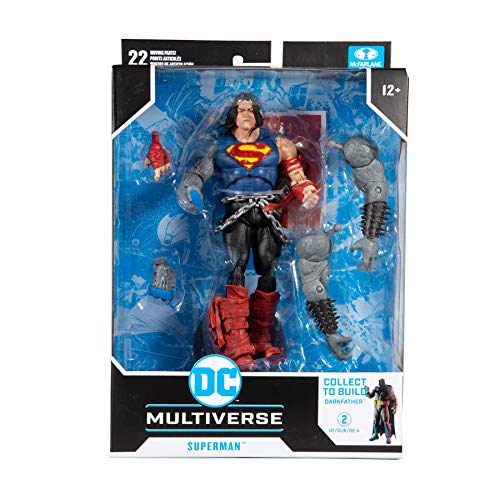 DC BUILD-A 7IN FIGUR - Mft Dc Dm Baf Superman - COLLECTIBLES image 8