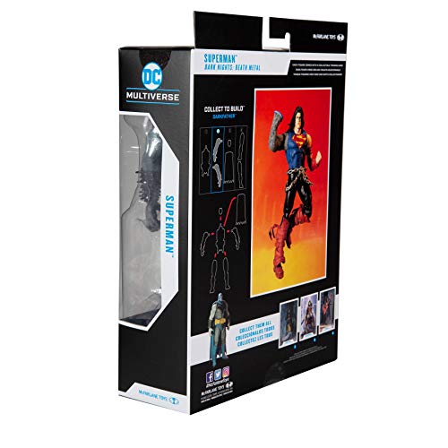 DC BUILD-A 7IN FIGUR - Mft Dc Dm Baf Superman - COLLECTIBLES image 9