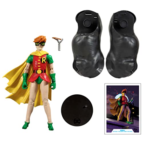 DC BUILD-A 7IN FIGUR - Mft Dc Dkr Baf Robin - Toys image 5