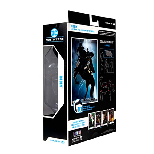 DC BUILD-A 7IN FIGUR - Mft Dc Dkr Baf Robin - Toys image 7
