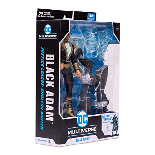 DC BUILD-A 7 FIG WV7 - Mft Dc Ew Baf Black Adam - Toys image 9