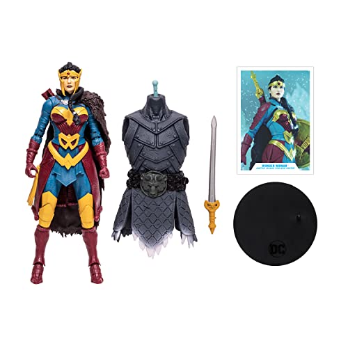 DC BUILD-A 7 W7 - EN - Mft Dc Ew Baf Wonder Woman - Toys image 5