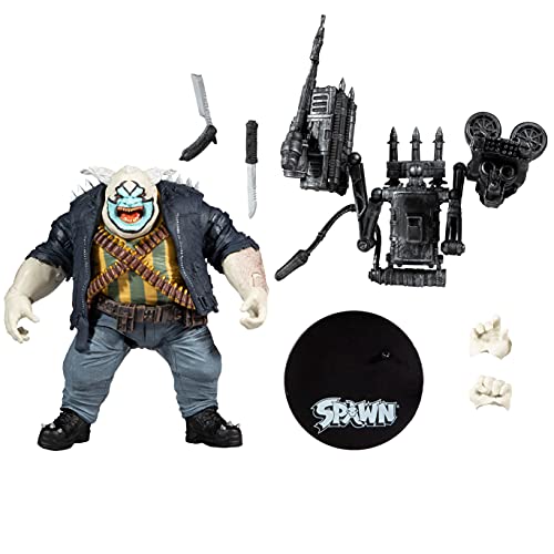 SPAWN DELUXE SET  CL - Mft Mg Spawn Clown - COLLECTIBLES image 7
