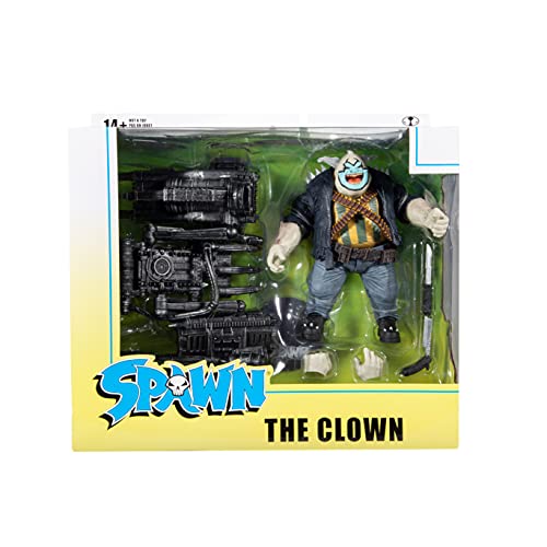 SPAWN DELUXE SET  CL - Mft Mg Spawn Clown - COLLECTIBLES image 8