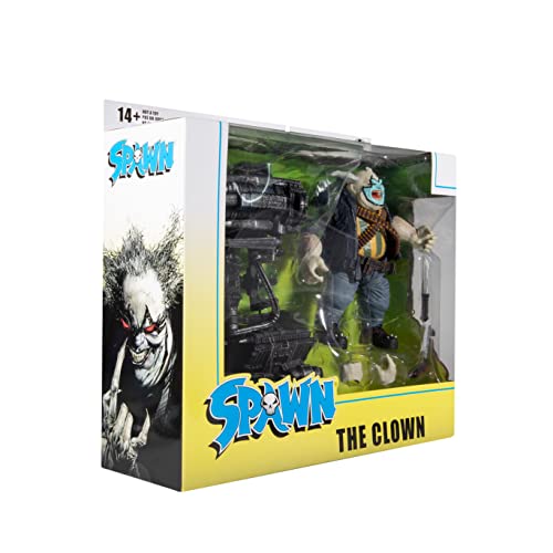 SPAWN DELUXE SET  CL - Mft Mg Spawn Clown - COLLECTIBLES image 9
