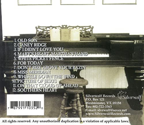 Jacky Jack White - Southern Songbook - CD image 3
