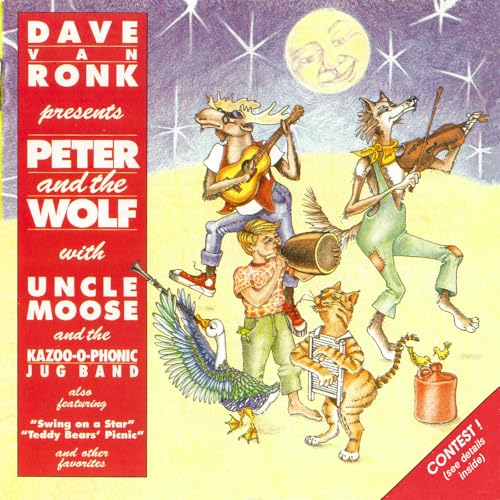 DAVE VAN RONK & UNCL - PRESENTS PETER AND THE WOLF - CD
