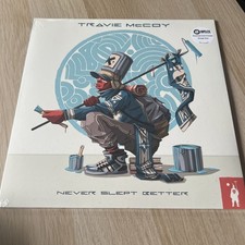 MCCOY - NEVER SLEPT BETTER - ELECTRIC BLUE - Vinyl Record 12" RECORD image 1