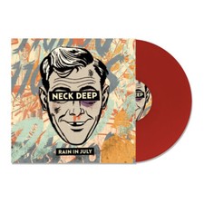NECK DEEP - RAIN IN JULY: 10TH ANNIVERSARY - ORANGE - Vinyl Record 12" image 1