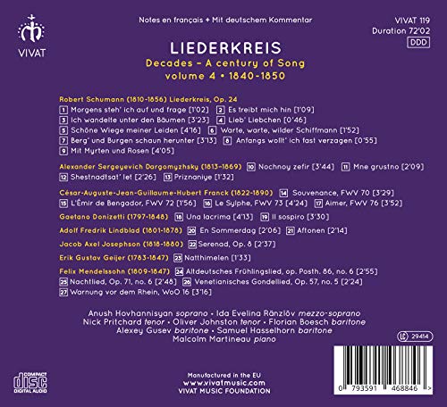 Florian Boesch - Decades: A Century of Song - CD image 2