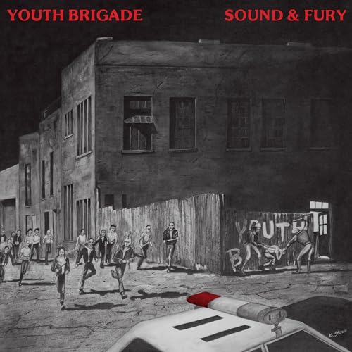 YOUTH BRIGADE - SOUND & FURY (YELLOW VINYL) - Vinyl Record image 1