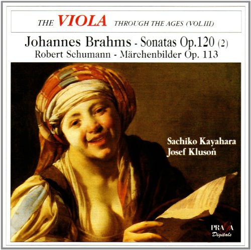 SACHIKO KAYAHARA - BRAHMS / SONATES POUR ALTO - CD ALBUM image 1