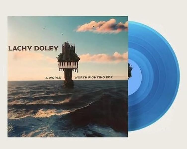 LACHY DOLEY - A World Worth Fighting For (Translucent Blue Vinyl) - Vi image 1