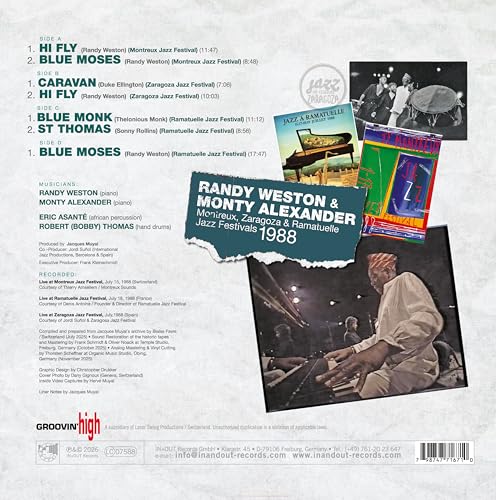 Randy Weston & Monty - Montreux, Zaragoza & Ramatuelle Jazz Festivals 19 image 3