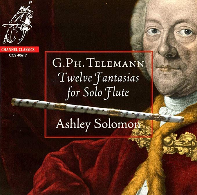 Georg Philipp Telema - Twelve Fantasias For Solo Flute - CD image 1