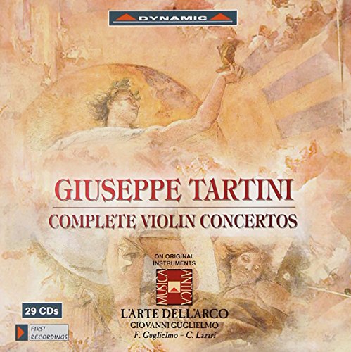 LArte dellArco - Giuseppe Tartini: Complete Violin Concertos - CD image 1